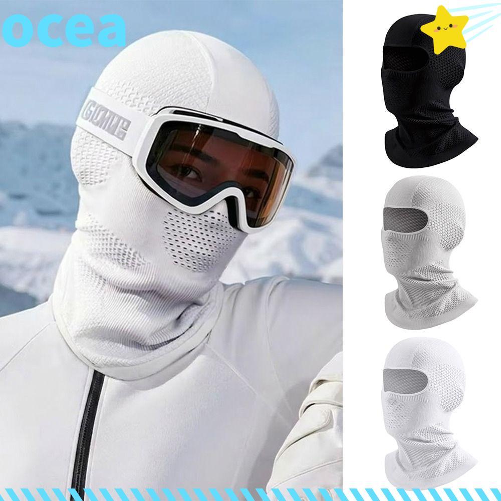 OCEA Balaclava Full Face , Capacete De Esqui Quente E Respirável À Prova De Vento , Boné Com Forro De Secagem Rápida