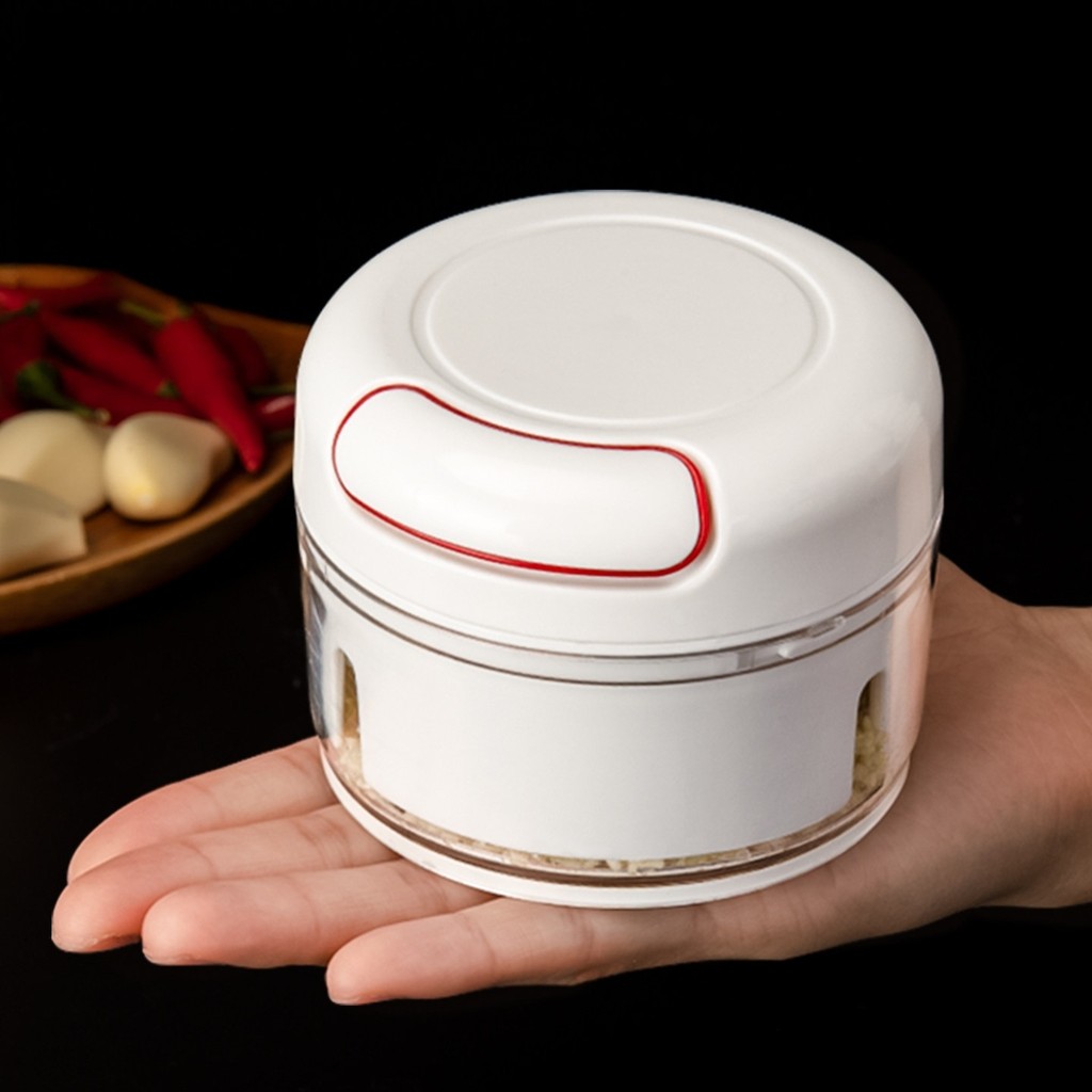 Mini Processador Manual De Alimentos Triturador De Alho E Cebola Cozinha