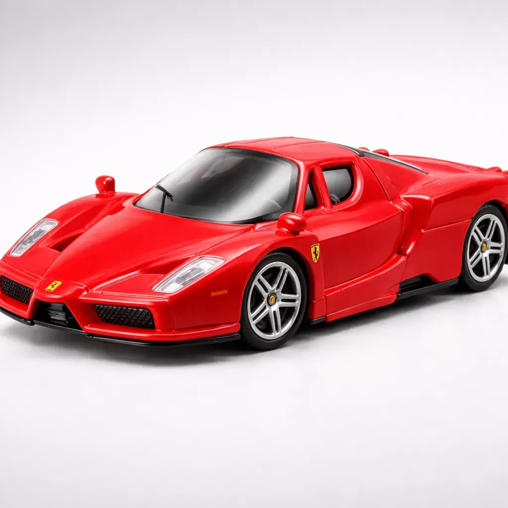 Miniatura Ferrari Enzo Ferrari 1:43 Bburago Vermelho