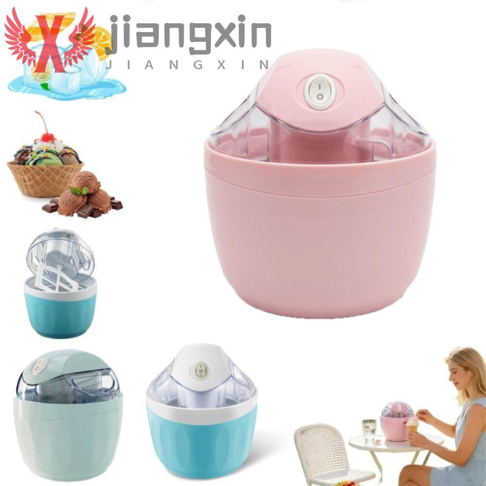Sorveteira Elétrica JIANGXIN , Sorvete Elétrico Doméstico Com Design Portátil | Smoothie Capacidade 500ml
