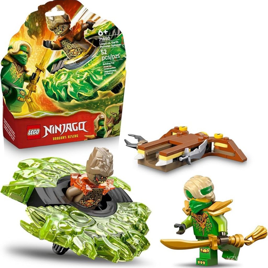 LEGO Ninjago Dragões Ascendentes Lloyd vs Monstro da Terra 71850