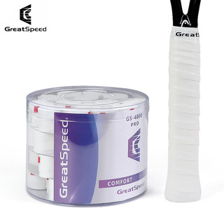 Quatro GreatSpeed GreatSpeed GreatSpeed Cinto Absorvente de Suor Super Pegajoso Fino Tênis Badminton Mão Borracha GS4000
