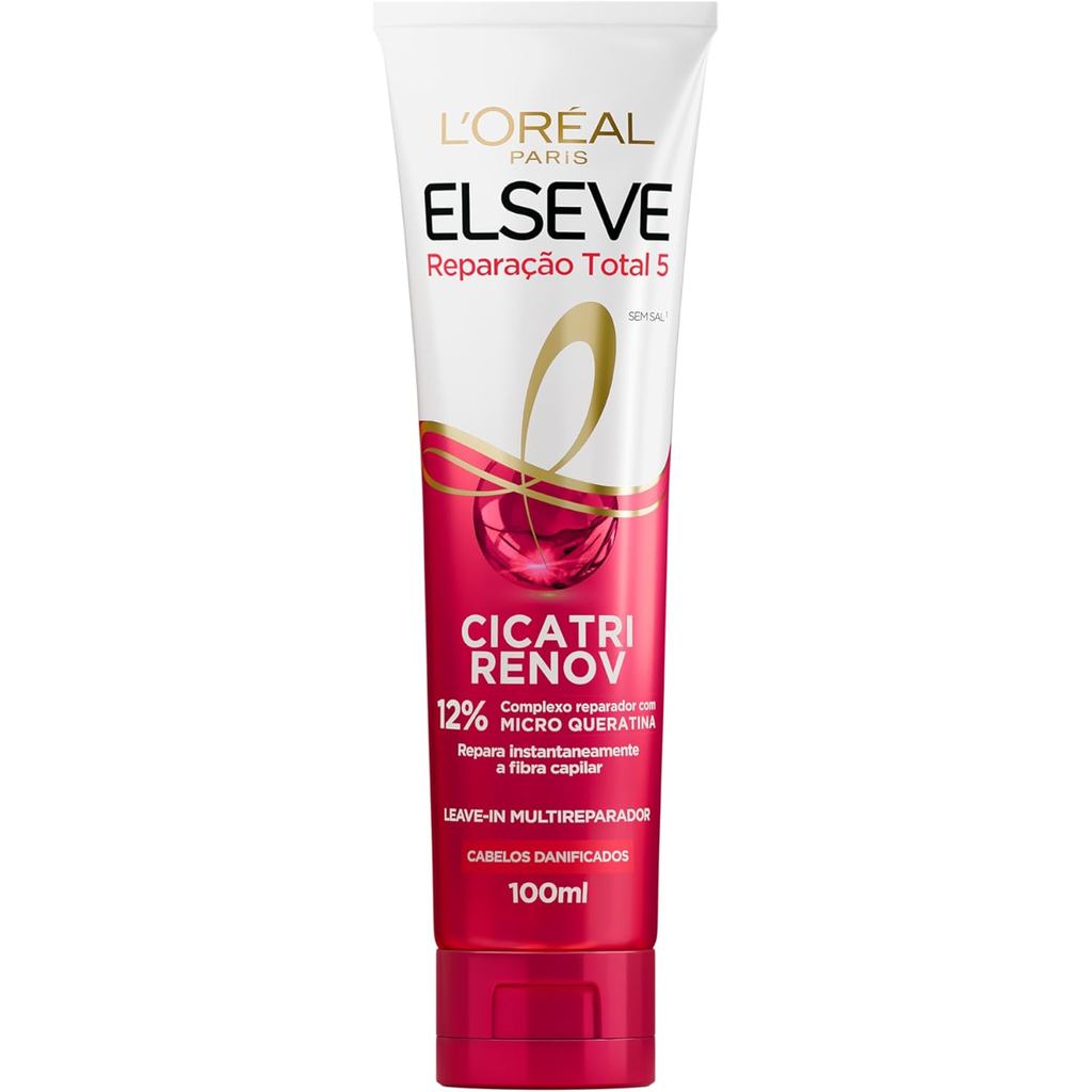 Leave-In Elseve Reparação Total 5 Cicatri Renov 100ml