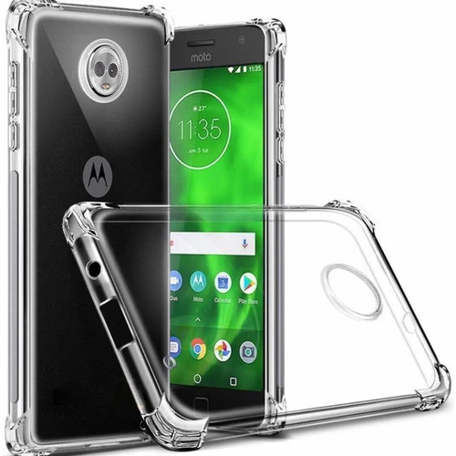 Capa Transparente Para Moto G5s Plus Xt1802 + Pel Vidro 3d