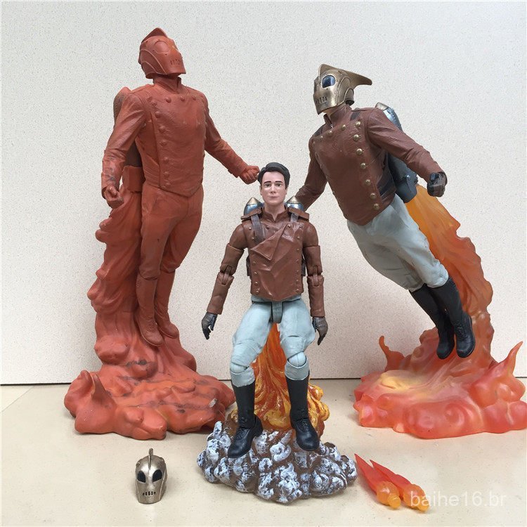 Bestseller DST The Roetr Rocket Man Estátua de Ação de 7 polegadas Y0BR
