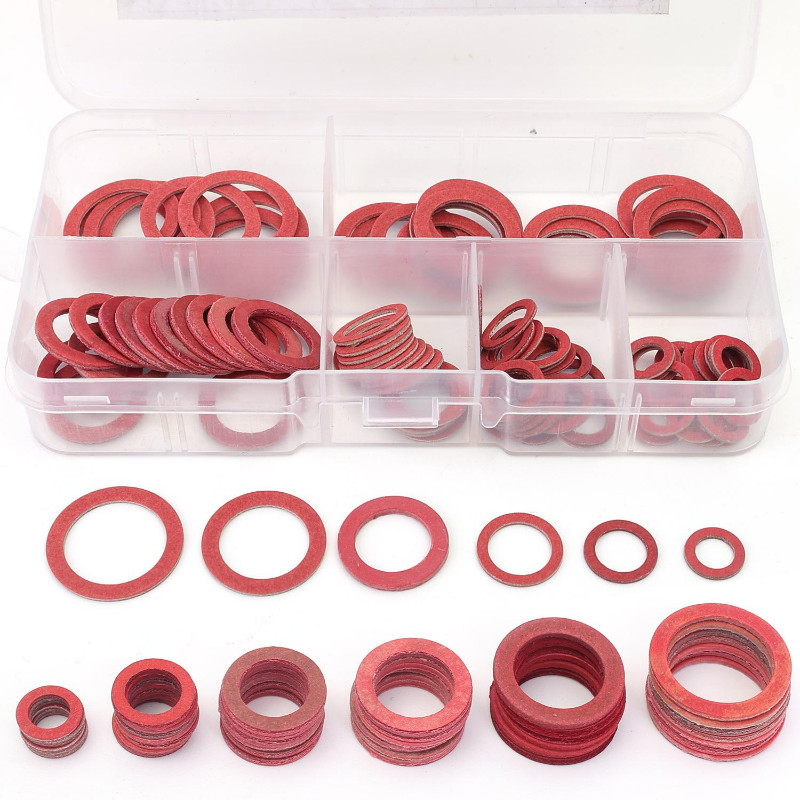 Kit De Junta De Drenagem De Óleo De Carro 100 Unidades-Anel De Vedação-Acessórios Para-Arruela Do Cárter Motor-Substituí