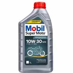 Mobil Óleo Super Moto 10w30 1 Litro Semi Sintetico 4t Mx