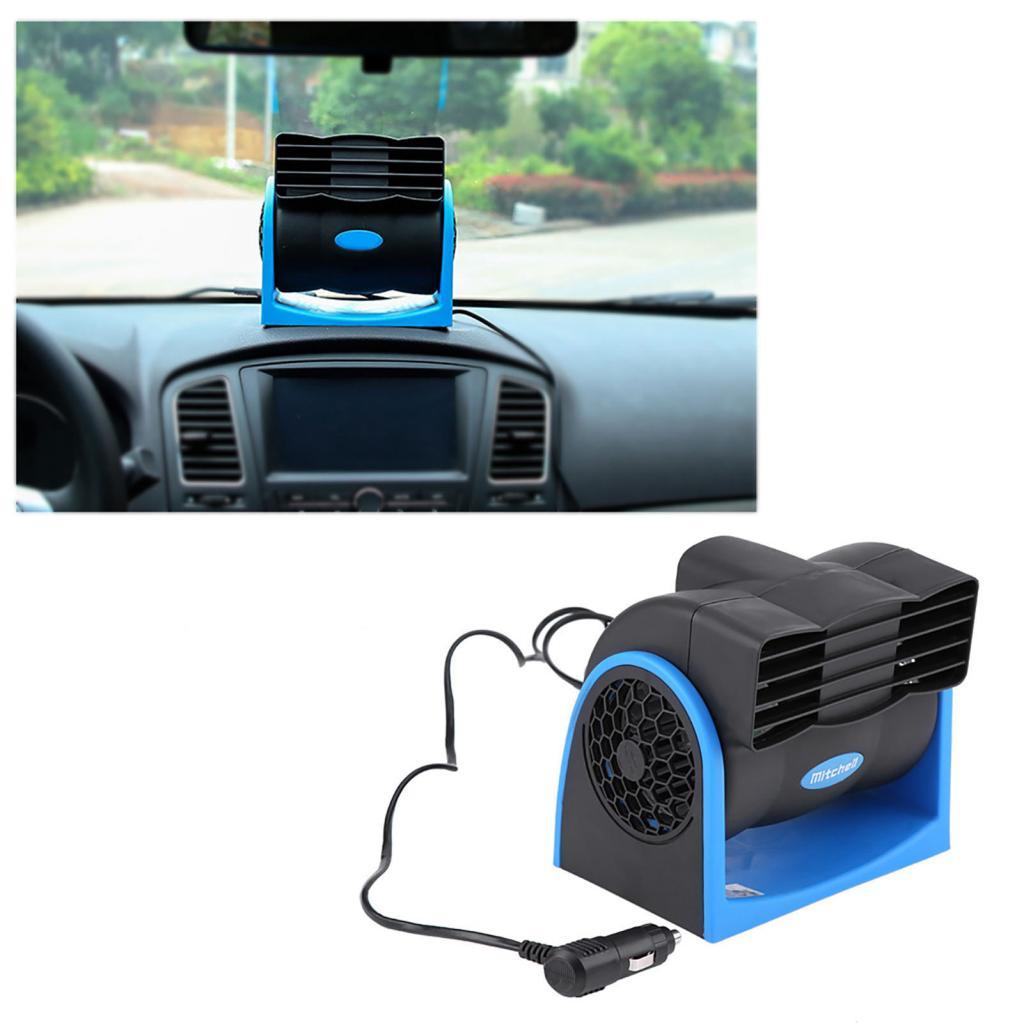 Honorhome-BR Aumotop Auto Car Veículo 12V Ventilador Elétrico Mini Velocidade Ajustável Ar Silencioso para Caminhão SUV