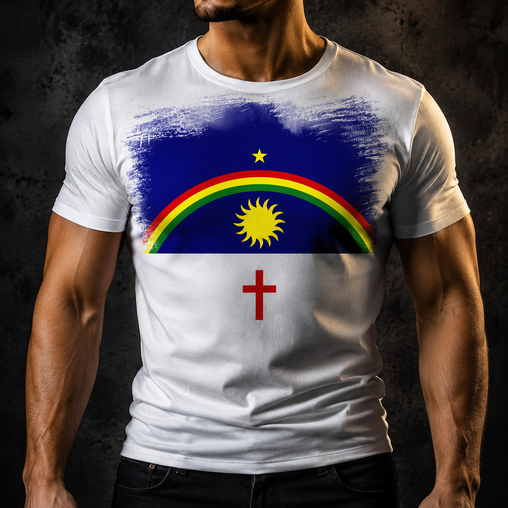 Camiseta Bandeira Do Estado Pernambuco 2 A