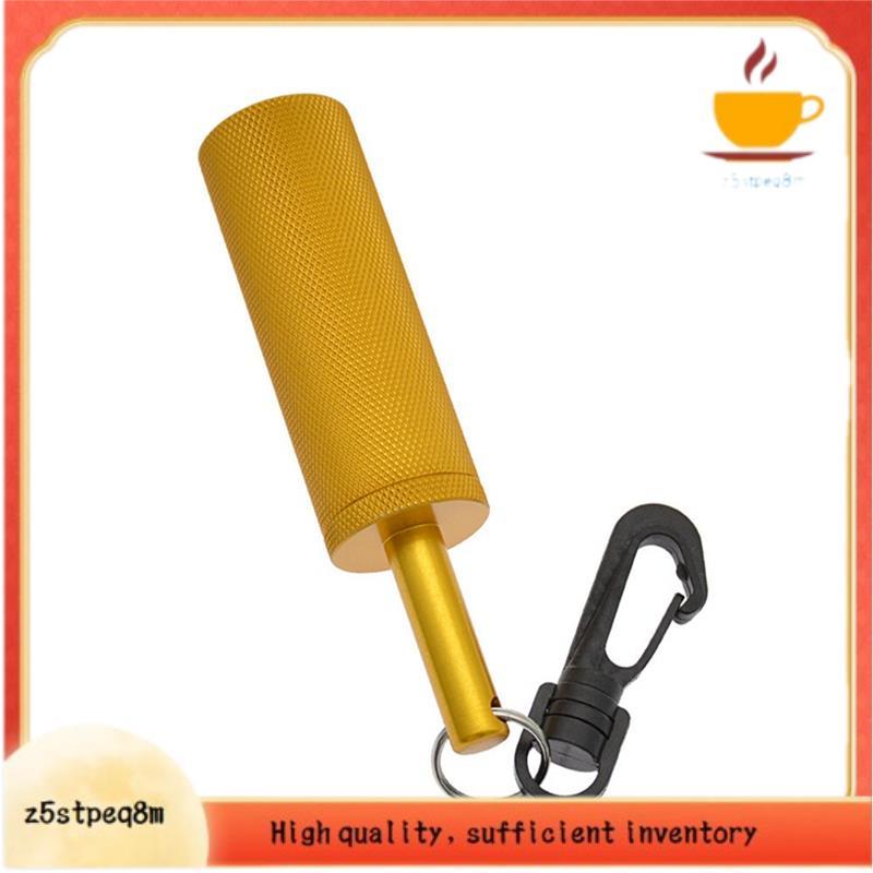 Campainha De Sinal Com 360 ° Gancho Rápido Giratório Subaquático Bell Ding Rod Equipamento De Mergulho Dourado