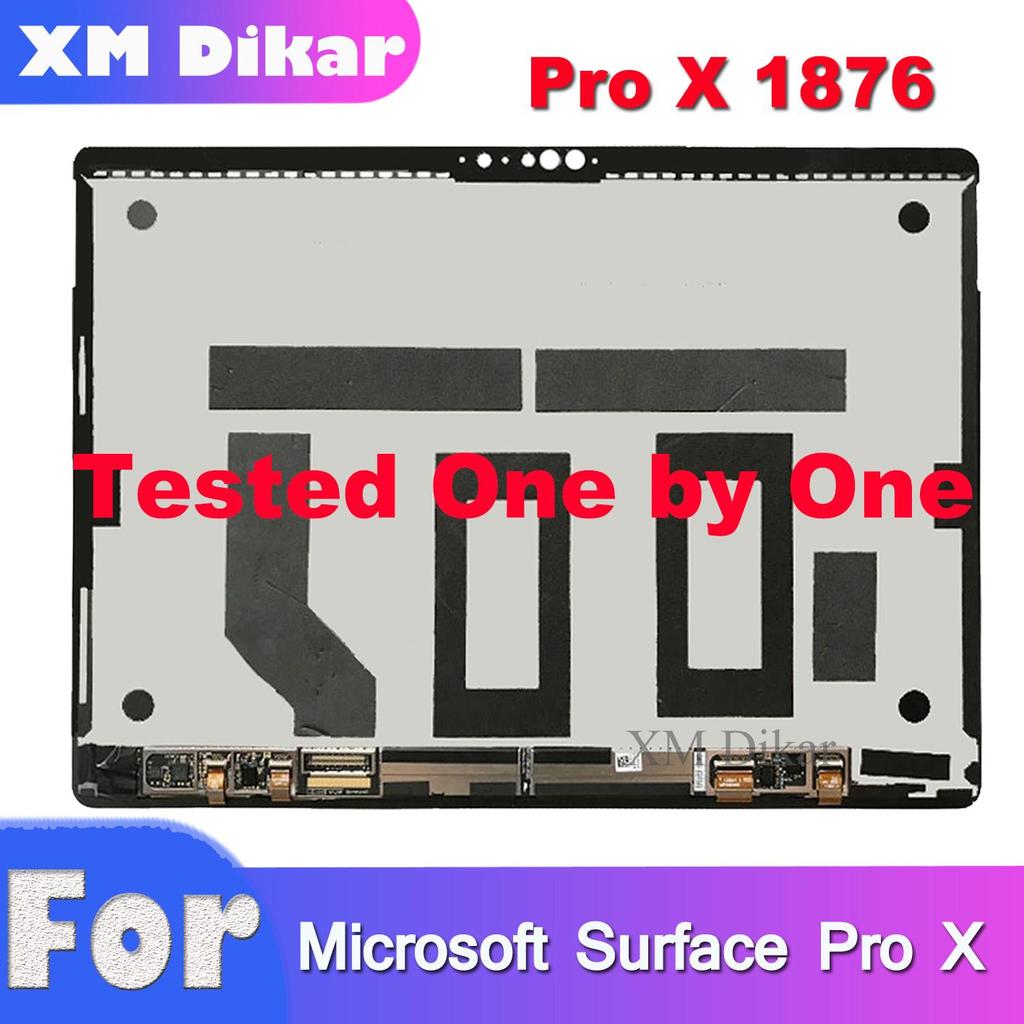 Novo Conjunto LCD Para Microsoft Surface Pro X prox 1876 M1042400 Substituição Do Digitalizador Da Tela De Toque