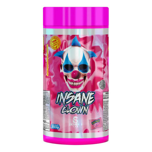 Demons Lab Suplementos Alimentares Beta Alanina Pré Treino Insane Clown 350g Tutti Fruit