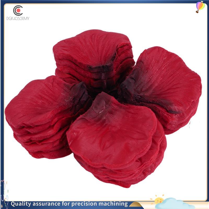 [hukou33] 3000 Peças Pétalas De Rosa Artificiais De Flores Vermelhas Para Corredor De Casamento , Lembrancinha De Festa