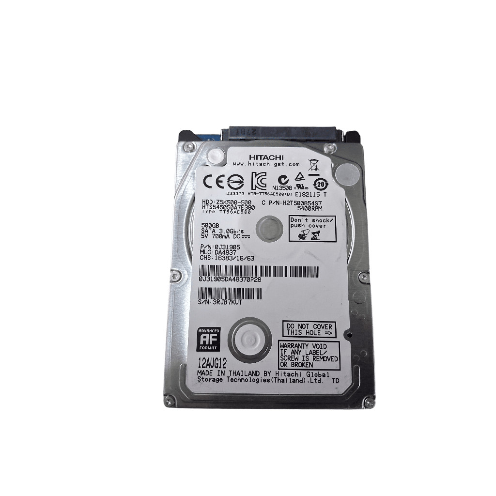 Hd De 500 Gb Hitachi Z5k500-500 Para Notebook Testado