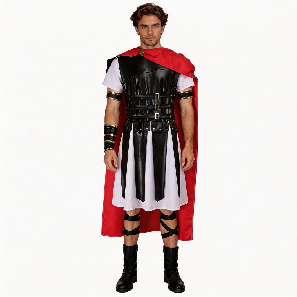 Halloween antigo guerreiros romanos batalha terno Medieval cosplay terno soldado egípcio cavaleiro terno