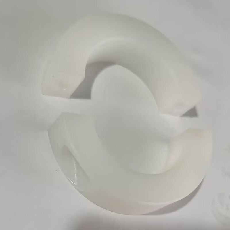 Anel de fixação de nylon tipo split, anel de eixo óptico, anel de fixação, braçadeira de eixo, bucha plástica, anel limi