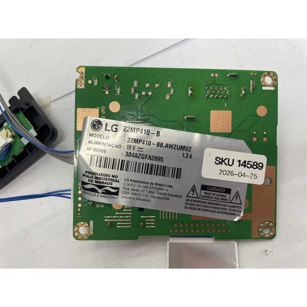 Placa Principal Monitor LG 22MP410-B 22" LED - SKU 14589