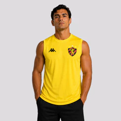 Regata Kappa Sport Recife Supporter Essence 2026 Amarela