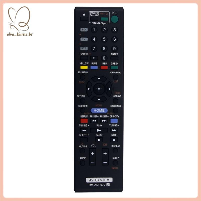 [elva_burns.br] Controle Remoto RM-ADP070 Substituir Sistema AV De Home Theater HBD-E280 BDV-E980W E580 HBDE280 BDVE980W