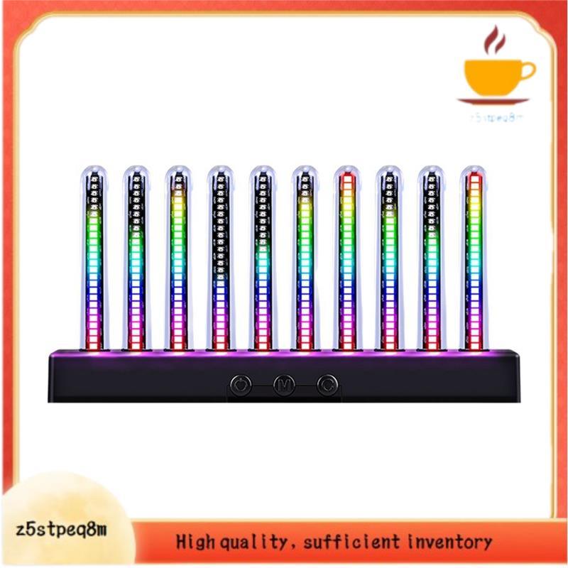 Universal LED Ornamento De Ventilação Ar RGB Luz Ambiente Gradiente Dinâmico Controle Som Captador Decoração Interior Do