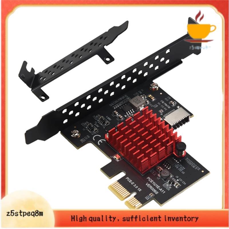Placa De Expansão PCIE USB 3.1 GEN2 Tipo-E , 10Gbps PCI Express 3.0 1X A 20 Pinos Painel Frontal C Conector Para 10/8
