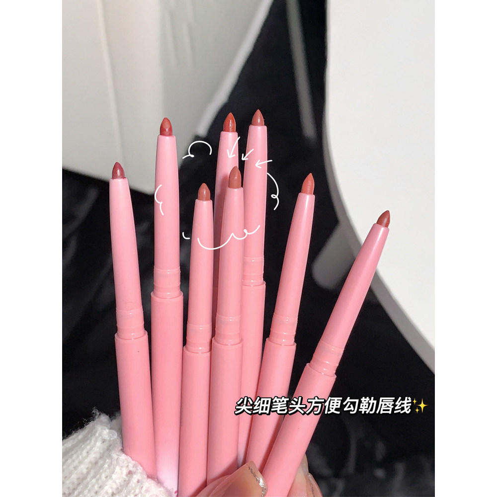 Mousse de ar lábio forro feminino fosco batom caneta clareamento não é fácil de colar copo duradouro genuíno lábio conto