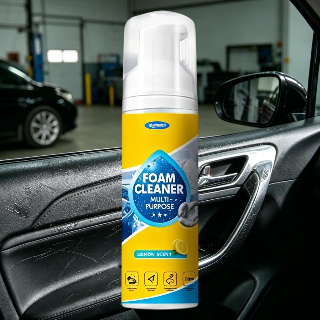 Limpador De Espuma Multiuso 60ml , Removedor Poderoso , Interior De Carro Para Veículo , Caminhão , Golfe , Garagem , Ca