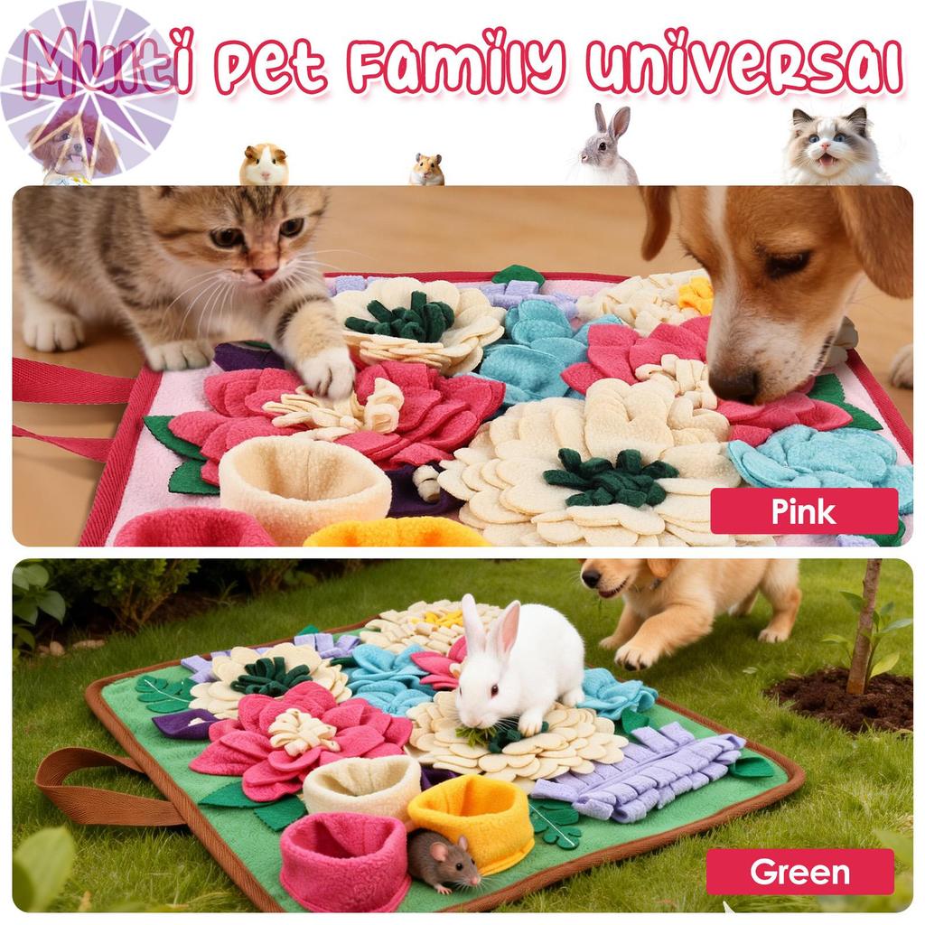 Cão Snuffle Brinquedo Antiderrapante Sniff Esteira Para Filhote De Cachorro Gato Coelho Cheiro Treinamento Aliviar Ansie