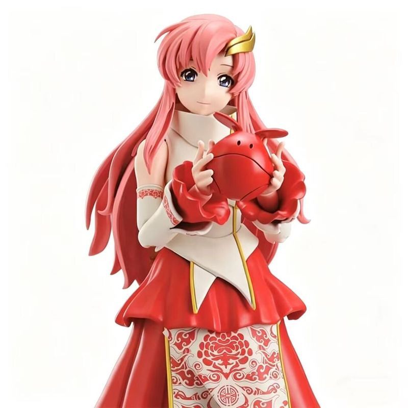 Hemuoshe - Lux Klein Vestido Vermelho FRS Montado, Modelo de Brinquedo Montado Nacionalmente