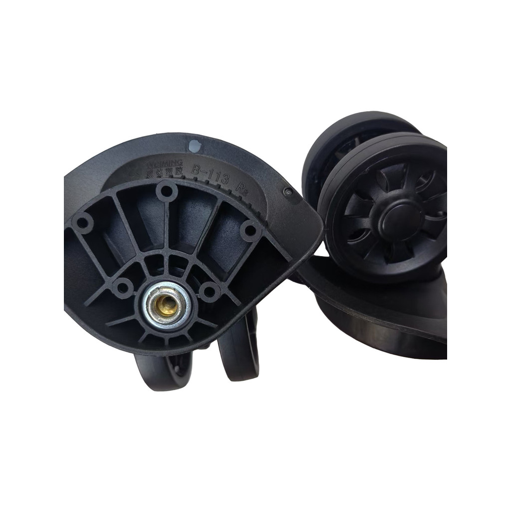 Roda de bagagem de substituição de roda de plástico Weiming B-113 adequada para roda de bagagem de viagem com rodízio Re