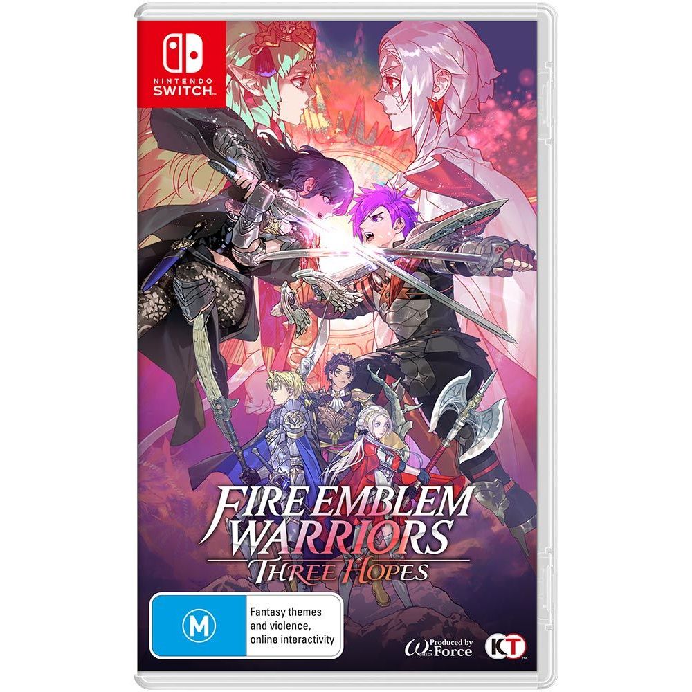 Fire Emblem Warriors Three Hopes Switch AU Midia Fisica