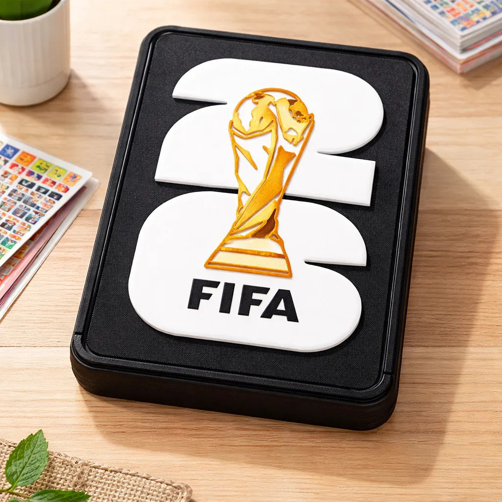 Caixa Porta Figurinha Album Copa Do Mundo 2026 Organizador