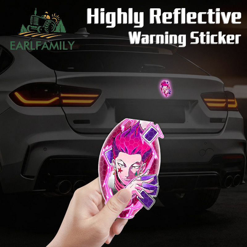 EARLFAMILY Legal Hisoka Morow Reflexivo E Mangético Adesivos De Carro Capô Do Automóvel Pára-Brisa Campervan Decalque Oc