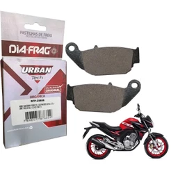 Pastilha Freio Traseira Cb250 Twister Bros 160 Xre 190 300