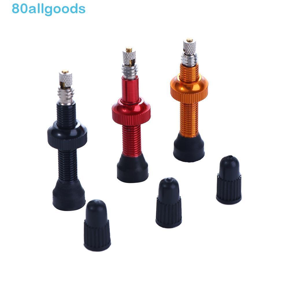 ALLGOODS1 Presta Valve Bike Parts Válvulas Extensoras De Selante De Alumínio Com Haste De Liga De Latão Compatíveis
