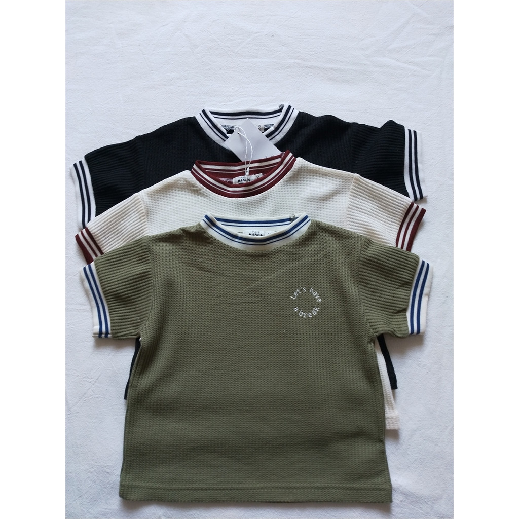 90-150 tamanho meninos meninas pm camisetas crianças japonês de manga curta em torno do pescoço meninos camisetas pequen