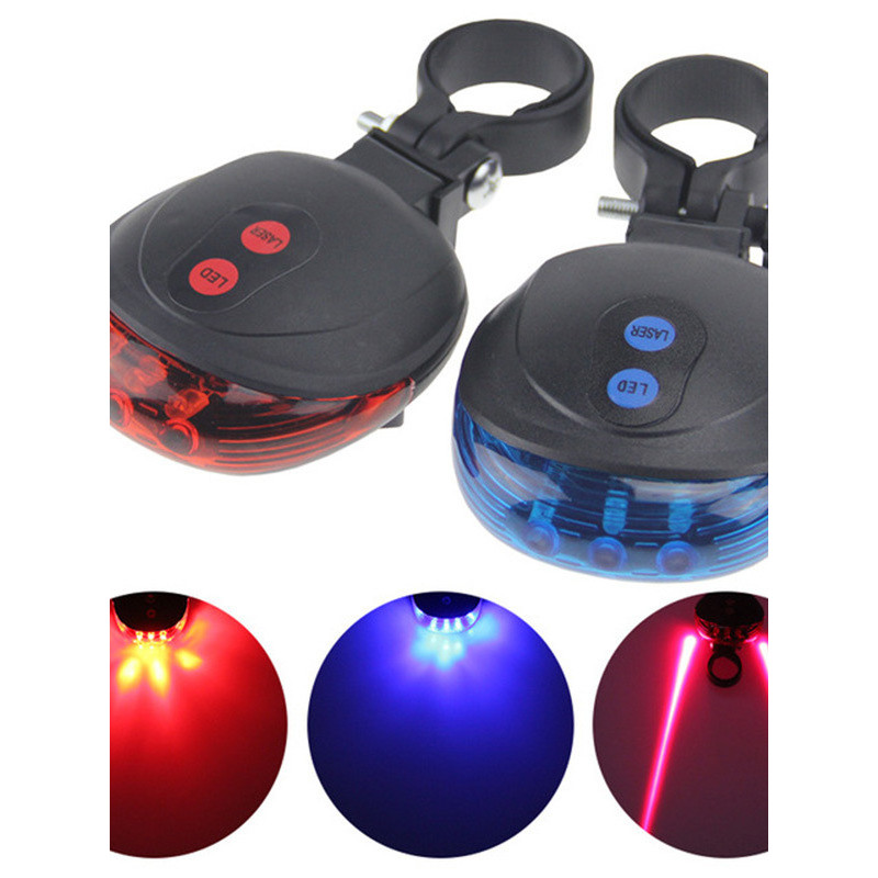 Novo kesen/kesen luz traseira da bicicleta Laser noite ciclismo suprimentos Mountain Bike led luz de advertência
