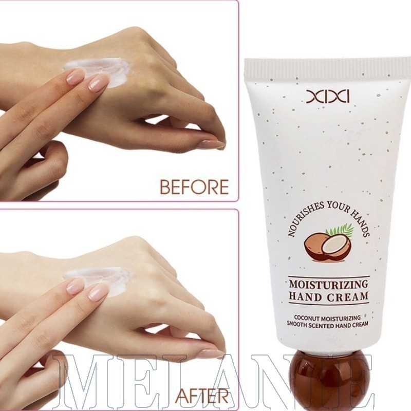 Creme Para As Mãos Anti-Rachaduras-Máscara Hidratante-Com Fragrância Suavizante De Coco XIXI-Reparador À Prova D'água De