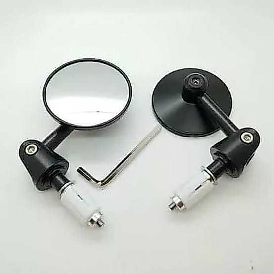 Espelhos Universais De Barra Redonda Para Nmax , Aerox , Pcx , Vario , Beat , Mio , Vespa , W175 , Xabre , Vixion E Outr