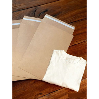 Simples em branco saco de papel Kraft Material de embalagem roupas camiseta camisa saco de embalagem roupa interior saco