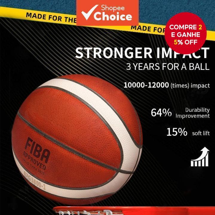 BG3800 Basquete Tamanho 7 , Composto De Couro Para Treinamento E Jogos Internos Externos