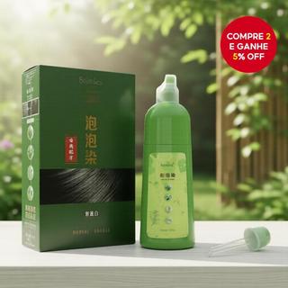  Shampoo de Tintura de Cabelo Herbal 3 em 1 Condicionador para Cuidados com o Cabelo