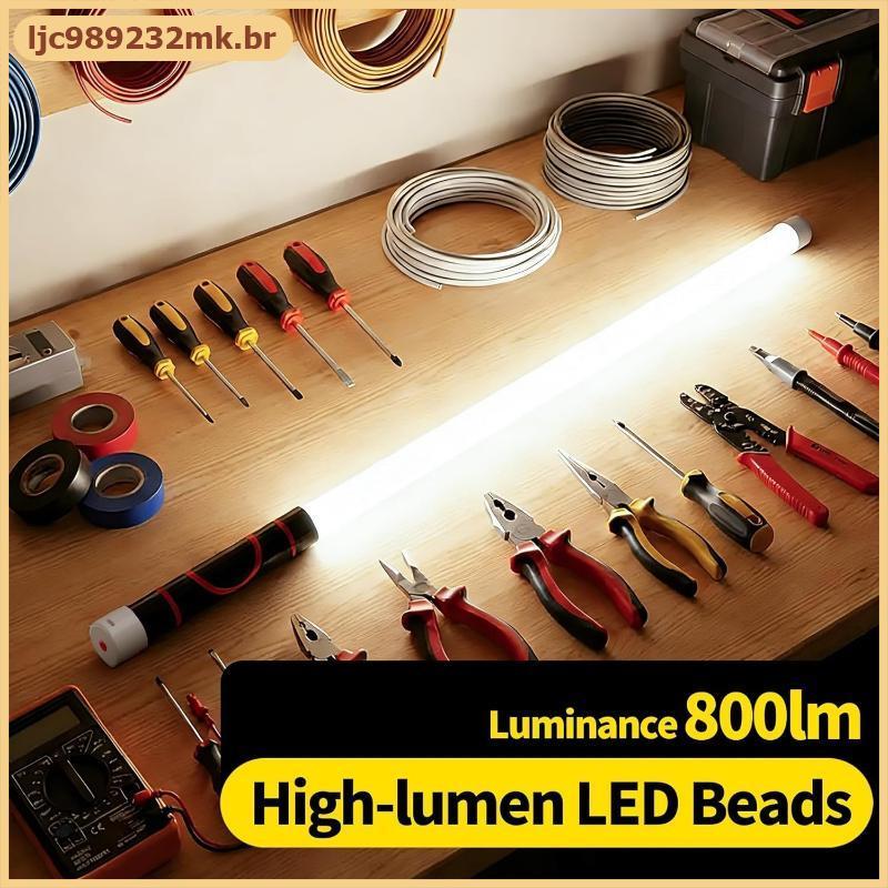 [MYBR] Lanterna LED Flexível De 73 Cm Sti Recarregável Luz De Trabalho Ferramenta Mecânica Profissional Para Reparo De A