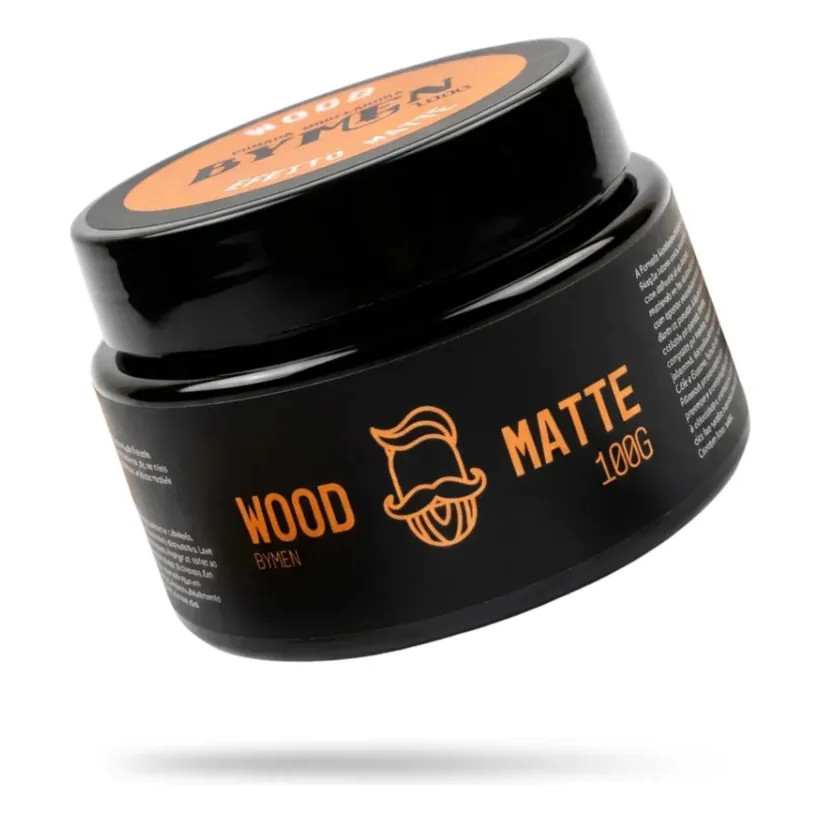 Pomada Modeladora Efeito Matte/seco - Linha Wood 100g