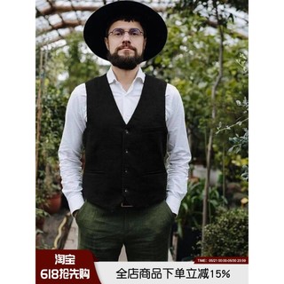 Yuppie Bonito!Europeu americano estilo britânico temperamento elegante masculino Casual Formal Wear colete fino-ajuste t