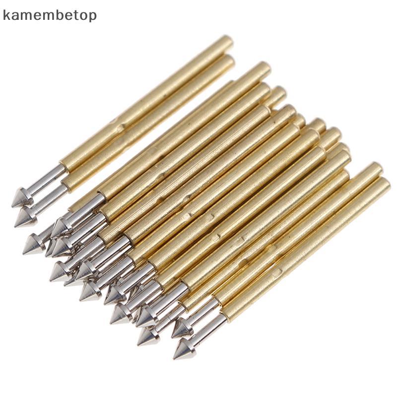 Sonda De Teste De Mola P75-E2/E3 Pino pogo 1.3/1.5mm Cabeça Cônica 1.0mm Dedal Para