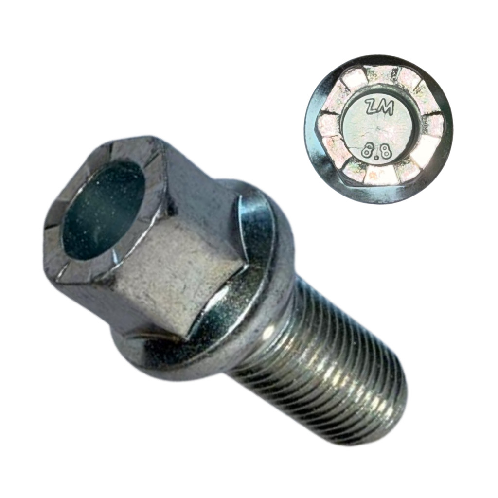 Parafuso Roda 14mm Volkswagen Fox SpaceFox Bora Polo Golf Jetta Audi A3
