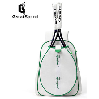 Quatro Grand Slams GREATSPEED Bolsa de tênis Mochila Bolsa de Badminton 2 pacotes Mulheres Adulto Mochila Casal