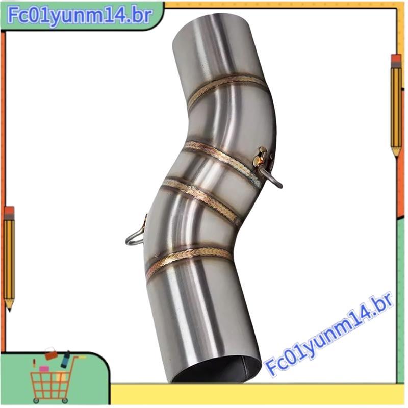 Modificação Do Sistema De Escape Da Motocicleta Modificar Tubo Ligação Intermediária 51mm Interface Silenciador Kit Inst