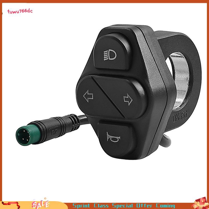 [Entrega Rápida BR] Interruptor De Buzina De Sinal De Mudança De Farol De 5 Pinos Para Scooter Elétrica G2 Master , Botã